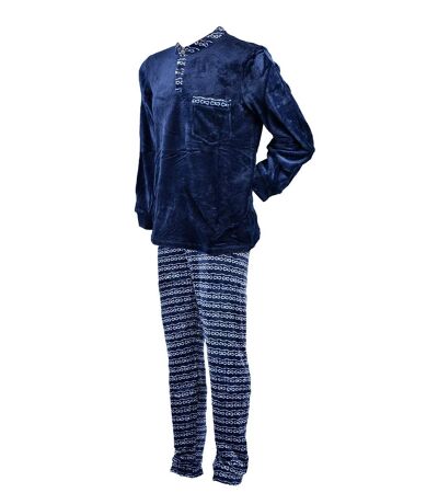 Pyjama Homme POLAIRE ECO 2545 MARINE