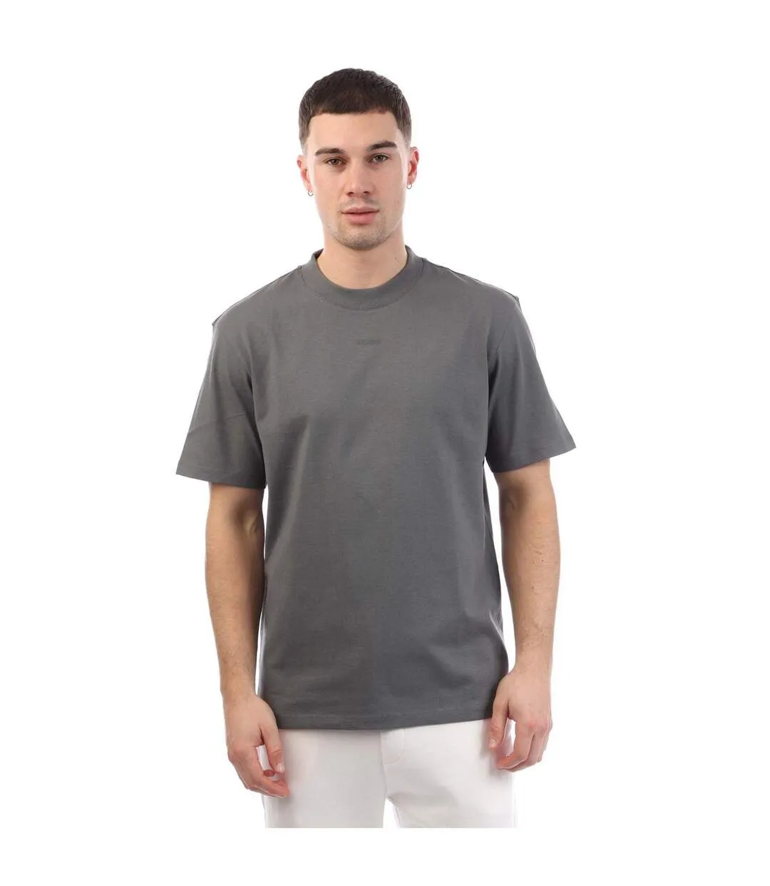 T-shirt Motif/style Logo Imprimé Dapolino Homme Gris Hugo-2