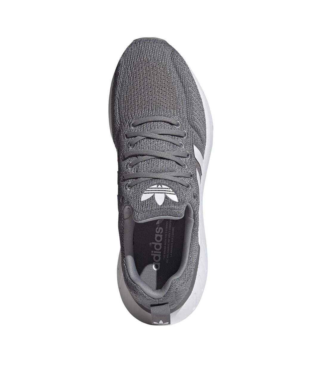Baskets Motif/style 3 Rayures Swift Run Homme Gris Adidas-4
