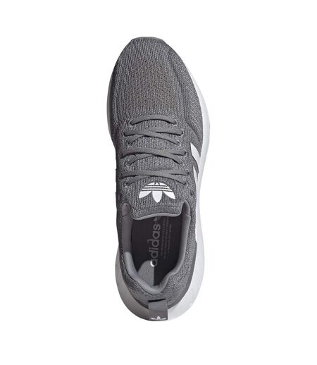Baskets Motif/style 3 Rayures Swift Run Homme Gris Adidas