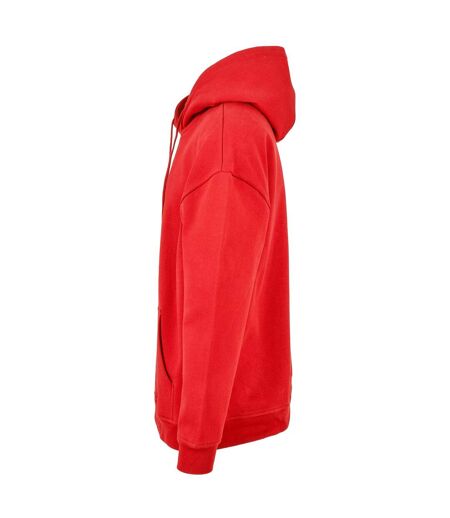 Mens Basic Oversized Hoodie City Red Build Your Brand
