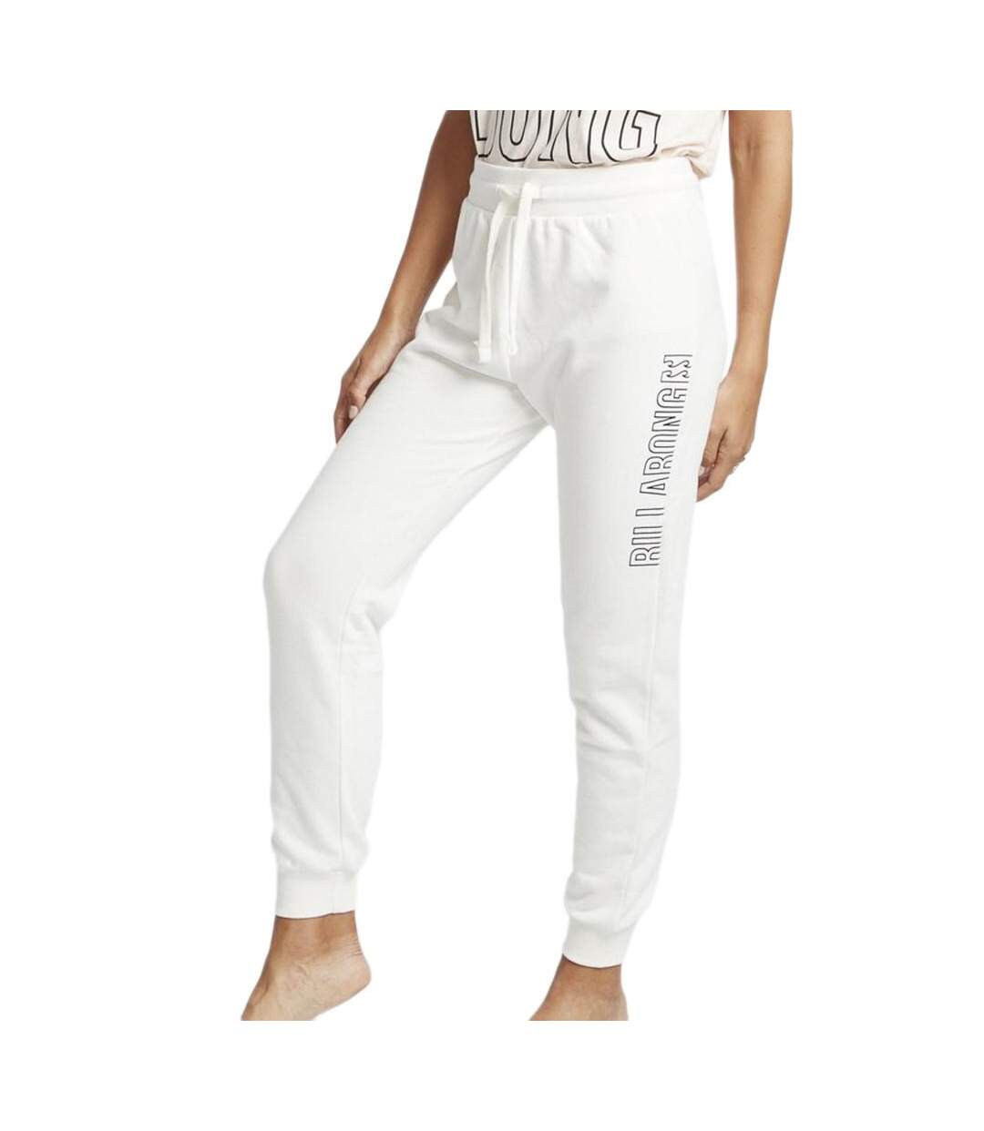 Jogging blanc femme billabong legacy-1