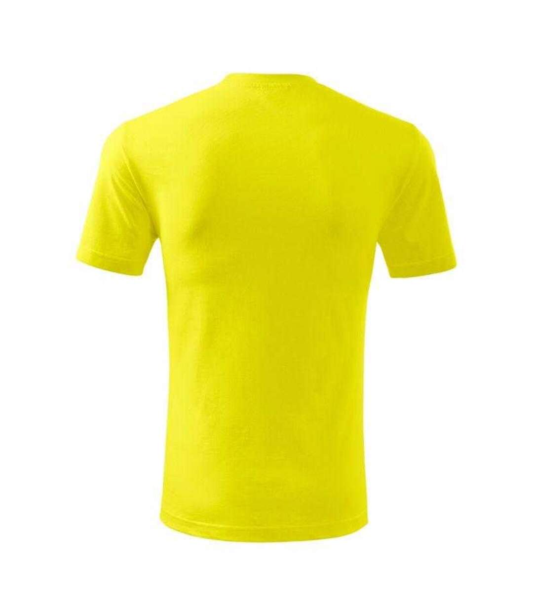T-shirt Classic New Homme Jaune Clair Malfini-2