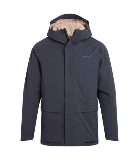 Veste Imperméable Thermique À Capuche Lorton Homme Anthracite Craghoppers