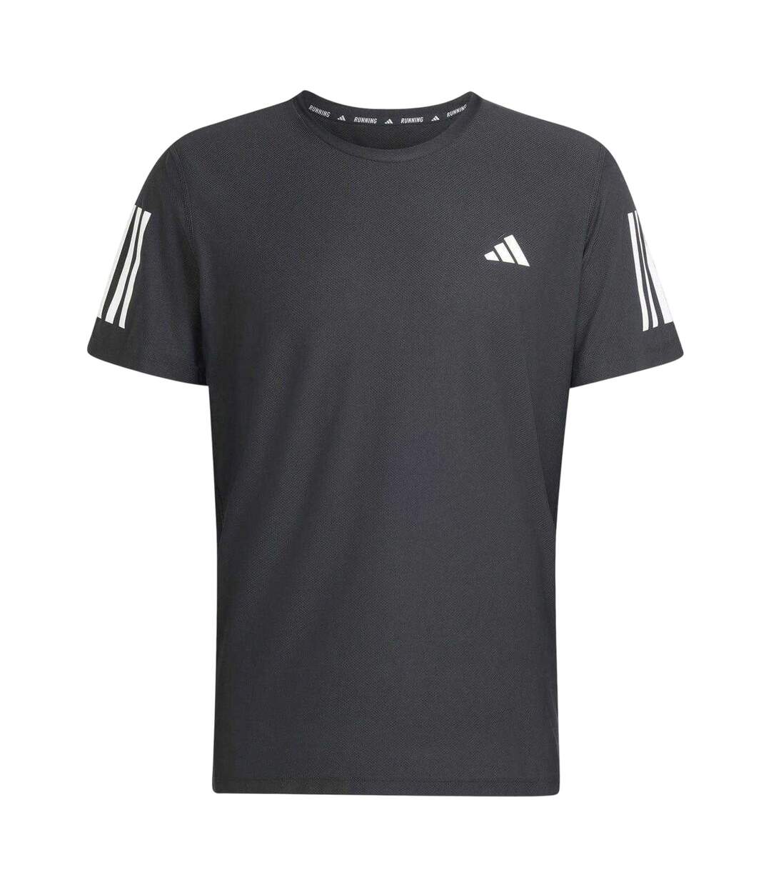 T-shirt The Run Homme Noir Adidas-2