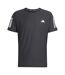 T-shirt The Run Homme Noir Adidas-2