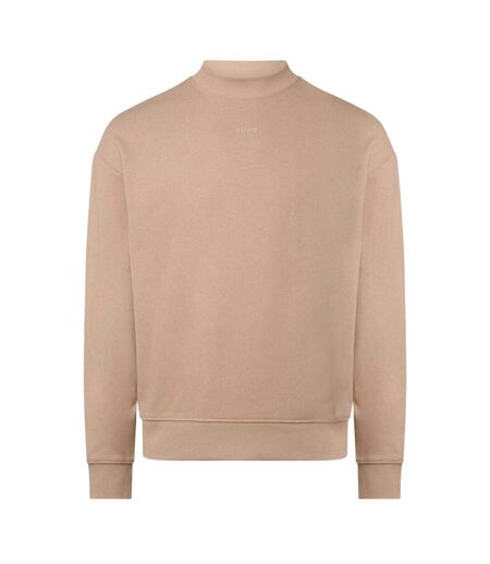 Sweat Motif/style Logo Imprimé Homme Beige Hugo