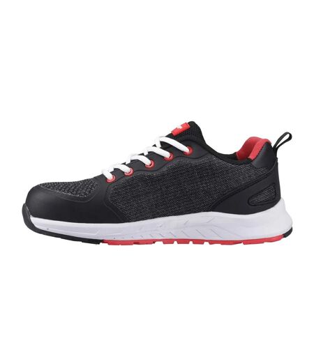 Chaussures De Sécurité Motif/style Logo T-max Homme Noir Rouge Dunlop