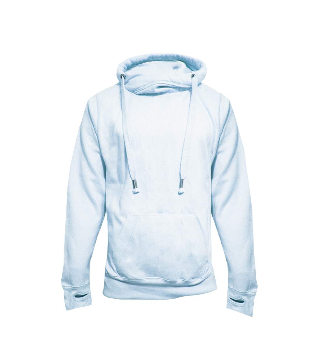 Sweat à capuche homme bleu ciel Awdis