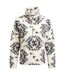 Womens/ladies Lago Calico Half Zip Fleece Top Black White Craghoppers-1