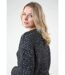 Pull oversize en maille brillante