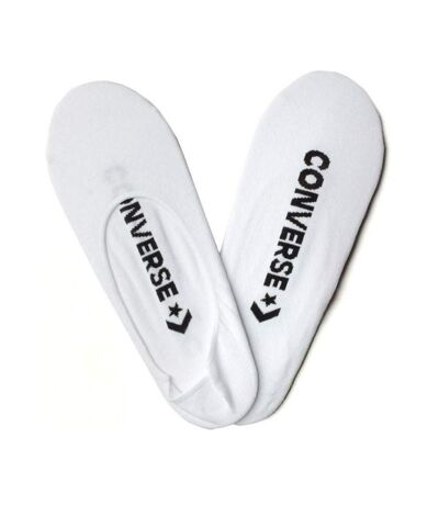 2x Paires de Chaussettes Blanches Homme Converse S7014117 - 39/42