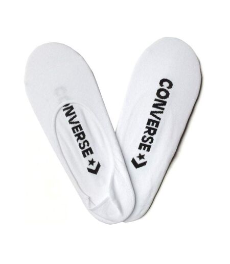 2x Paires de Chaussettes Blanches Homme Converse S7014117 - 39/42