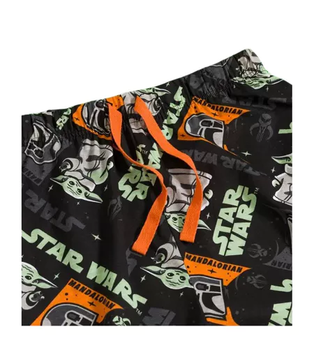Pantalon De Détente Homme Noir Star Wars The Mandalorian