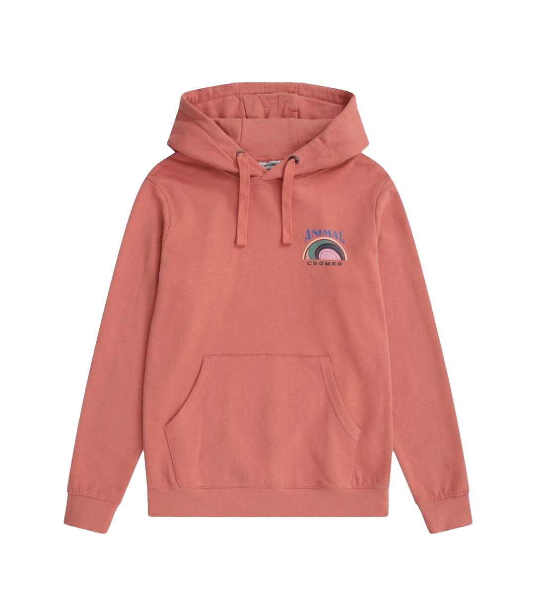 Sweat À Capuche Maya Cromer Femme Rose Animal-1