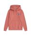 Sweat À Capuche Maya Cromer Femme Rose Animal-1