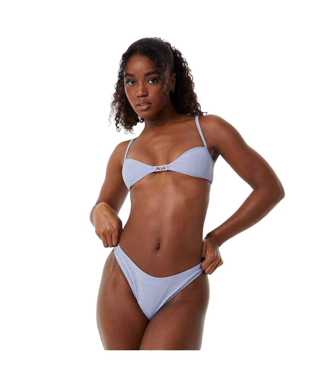 Bas De Maillot De Bain Motif/style Paillettes Femme Bleu Clair Imprimé Jack Wills-2