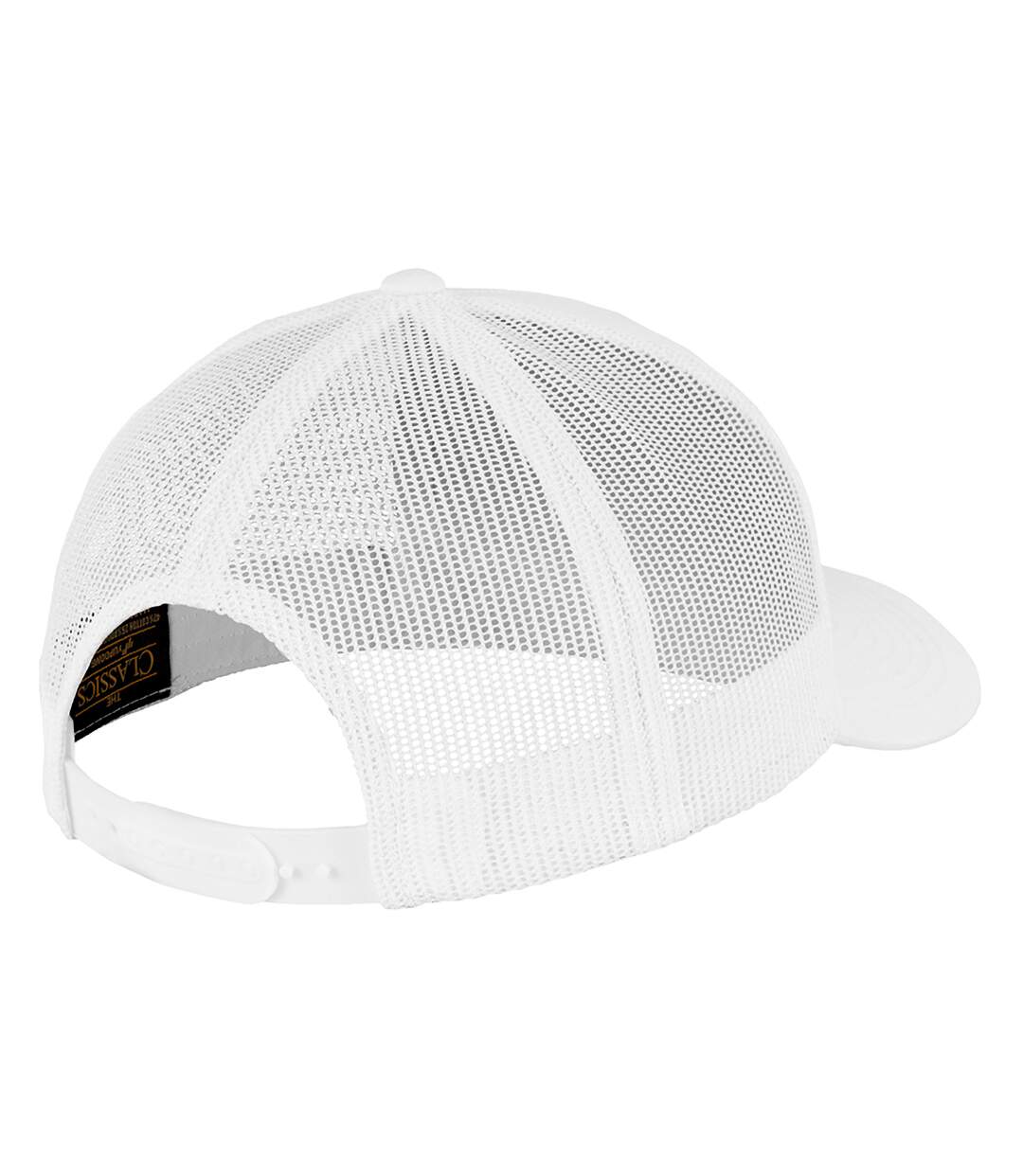 Casquette de routier retro adulte blanc Flexfit-2