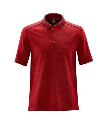 Stormtech Mens Endurance Polo Shirt (Bright Red/Black)