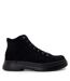Mens Suede Derby Shoes Black Hugo-2