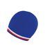 Bonnet National Adulte Bleu Roi Blanc Rouge Result Winter Essentials-3