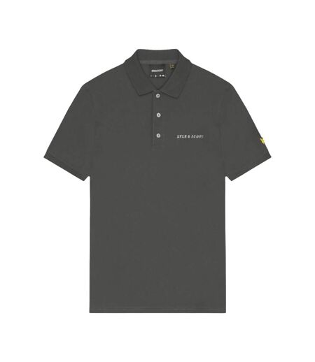 Polo homme anthracite Lyle & Scott Lyle & Scott