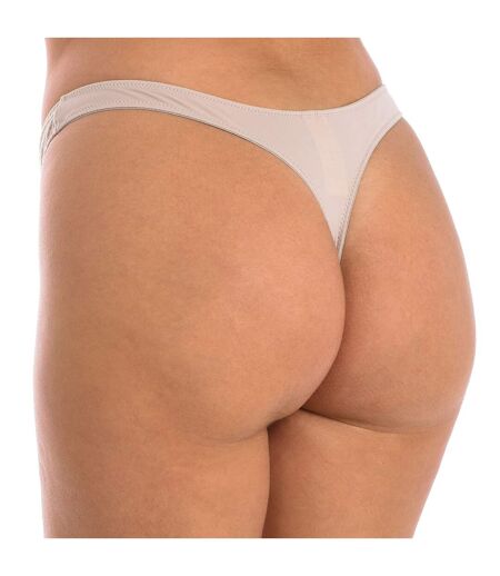 Thong with elastic fabric for women, SONIA model. Elegant, comfortable and with a perfect fit.