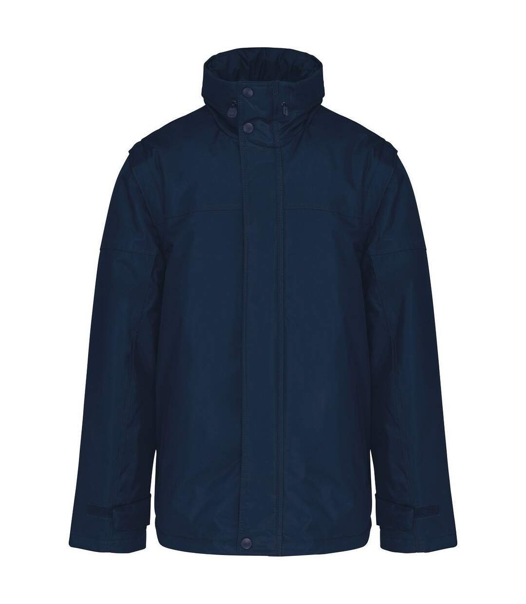 Blouson homme manches amovibles - K693 - bleu marine-1