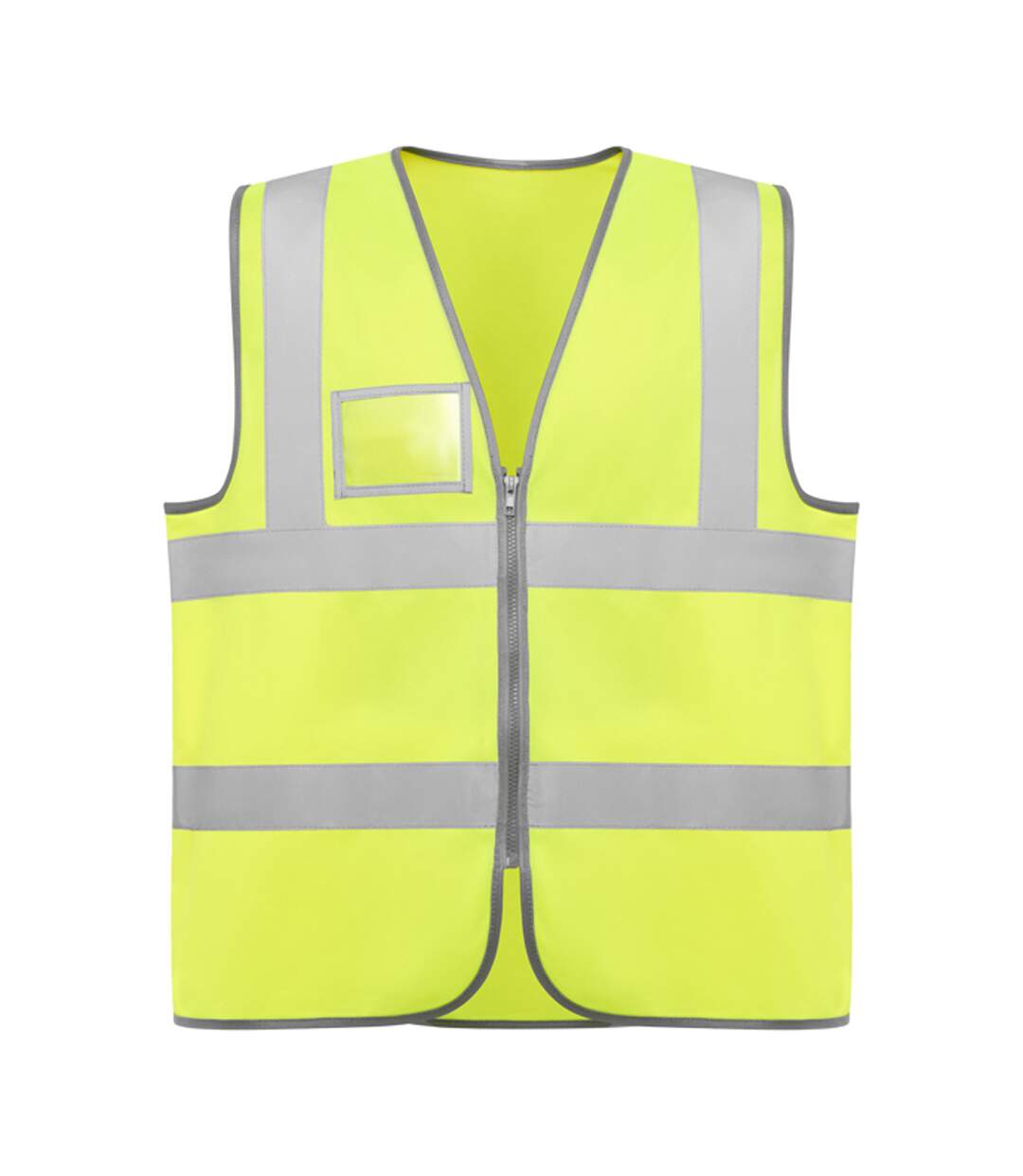 Gilet Haute Visibilité Polux Adulte Jaune Fluo Roly Workwear-1