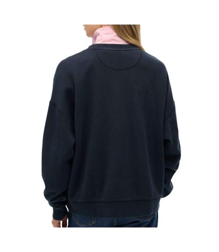 Sweat marine femme superdry essential