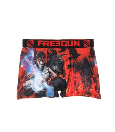 Boxer Rouge/Noir Homme Freegun Viking - L