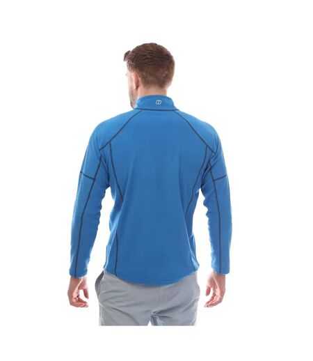 Mens Cuerden Half Zip Fleece Top Blue Berghaus