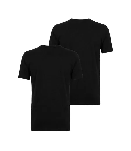 Lot De 2  T-shirts Manches Courtes Comfort Homme Noir Boss