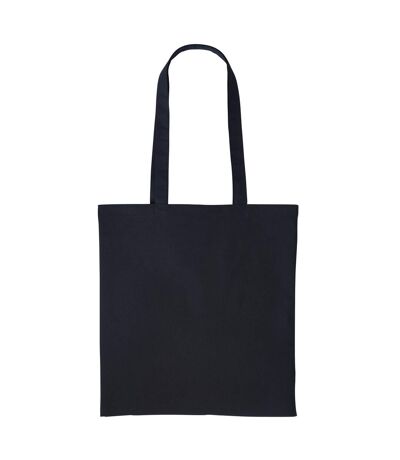 Plain Strong Shoulder Shopper Bag (Pack of 2) (Black) (One Size) - UTRW6989