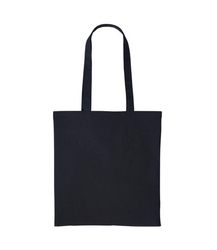 Plain Strong Shoulder Shopper Bag (Pack of 2) (Black) (One Size) - UTRW6989