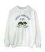 Disney - Sweat CHIP 'N DALE GREEN VIBES ONLY - Femme (Blanc) - UTBI14759-1