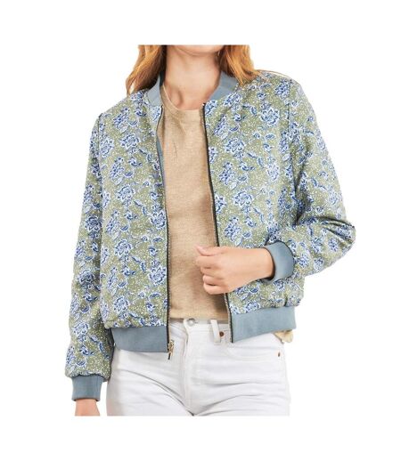 Veste en jean réversible bleu femme kaporal massi
