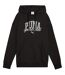 Womens/ladies Overhead Hoodie  Black Puma-2