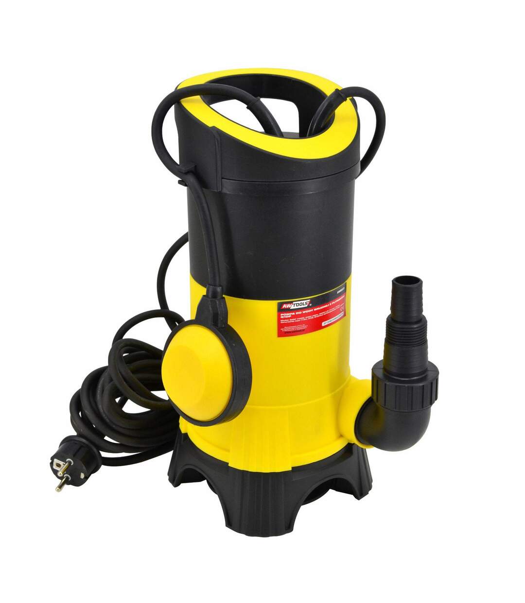 Pompe À Eau Prise Européenne Taille Unique Jaune Argenté AW Tools-1