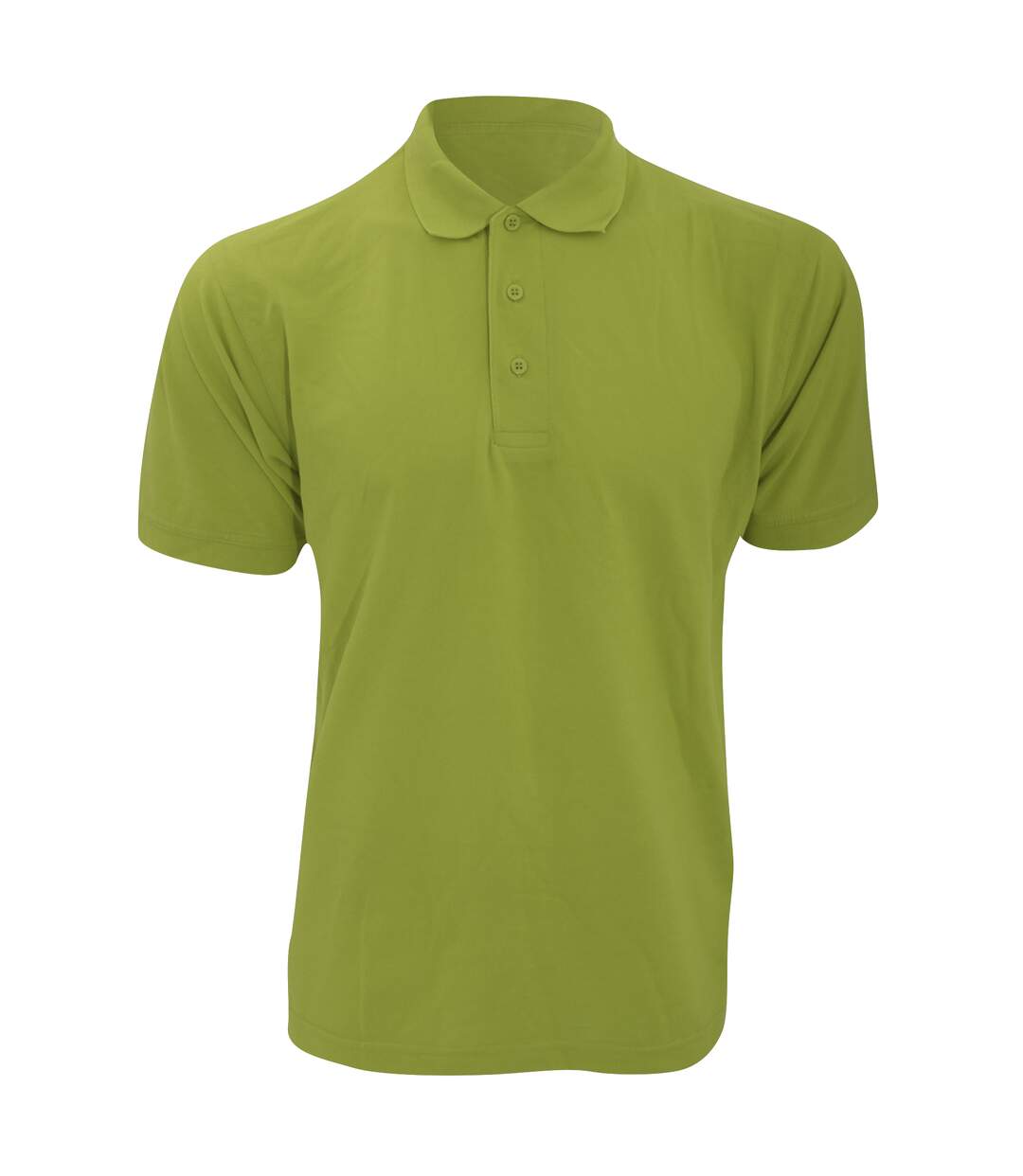 Polo à manches courtes homme vert pomme Kustom Kit