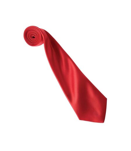 Cravate Colours Collection Taille Unique Rouge Premier