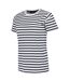 T-shirt bayletta femme blanc / bleu marine Regatta-3