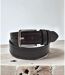 Ceinture PVC Marron - Homme - élégance Polyvalente pour un Style Chic et Sophistiqué-3