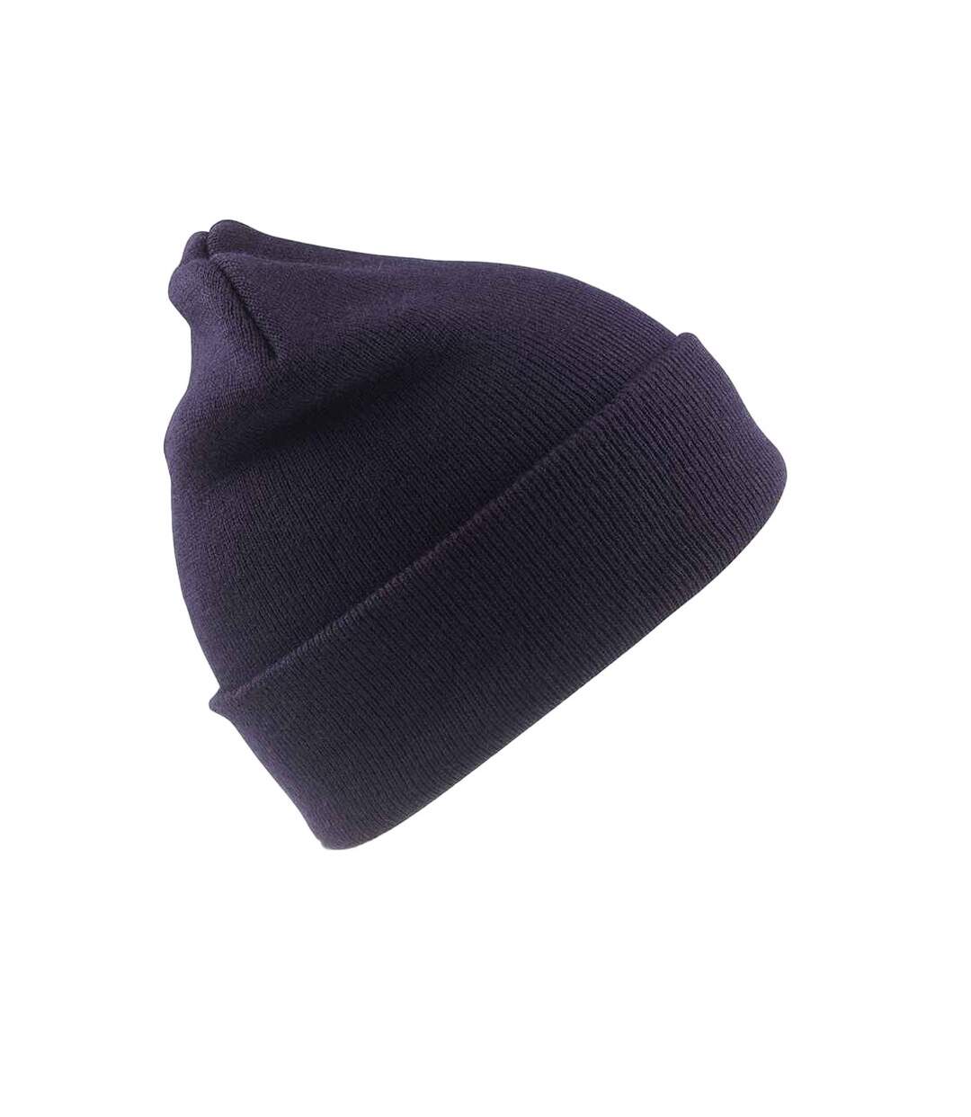 Winter essentials mens woolly ski hat navy Result-1