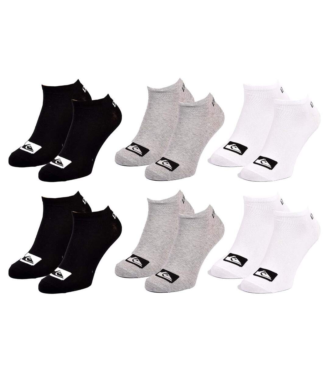 Chaussettes QUICKSILVER SNEAKER Pack de 6 Paires 6962-2