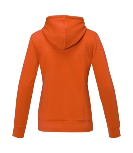 Womens/ladies charon hoodie orange Elevate