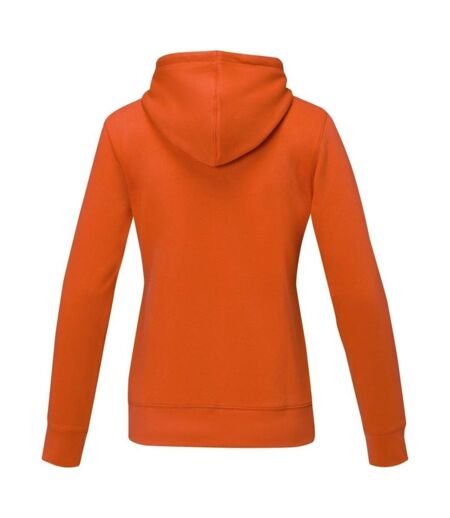 Sweat à capuche charon femme orange Elevate Elevate