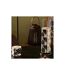 Lot de 4 Mugs sur Rack Twisted Lime 23cl Noir & Blanc-4