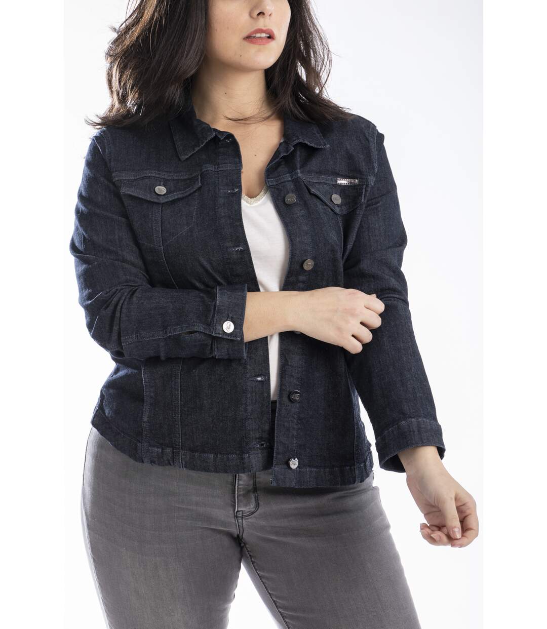 Veste en jeans stretch OBV1 'OBER'