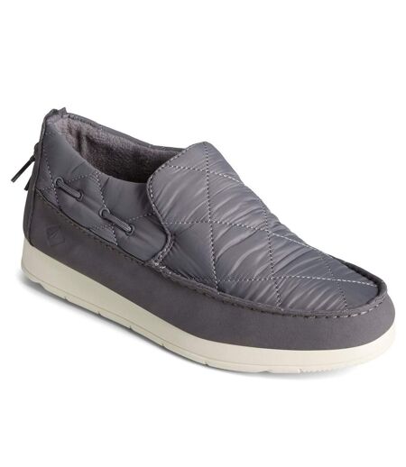 Sperry Unisex Adult Moc Sider Nylon Casual Shoes (Gray) - UTFS8617